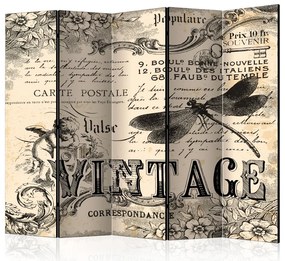 Artgeist Paraván - Vintage Correspondence II [Room Dividers]
