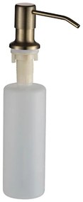 Laveo Drop, kuchynský dávkovač saponátu 500ml, mosadzná, LAV-OKD_131T