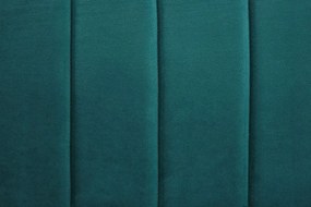 Zamatová rohová pohovka ľavostranná zelená TIMRA Beliani
