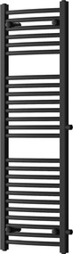 Mexen Ares, vykurovacie teleso 1200 x 400 mm, 442 W, bočné pravé a spodné pripojenie, čierna, W102-1200-400-00-70-S