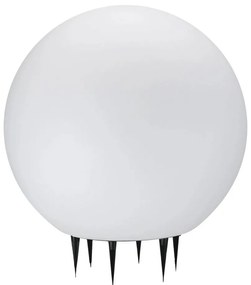 Polux Vonkajšia lampa ARGENTO 1xE27/15W/230V pr. 50 cm IP65 biela SA2275