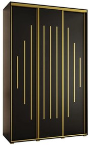 Skriňa 45 Canaris 12 180 čierna/gold
