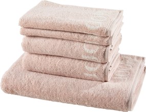 XXXLutz SADA FROTÉ UTERÁKOV, ružová Joop! - Kúpeľňový textil - 003367070003