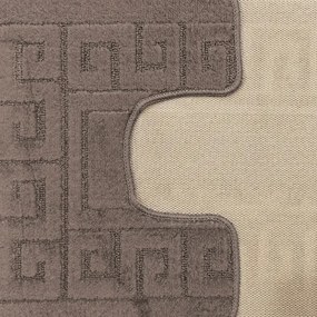 Sada kúpeľňových koberčekov Montana Ethnic Fungi Grey