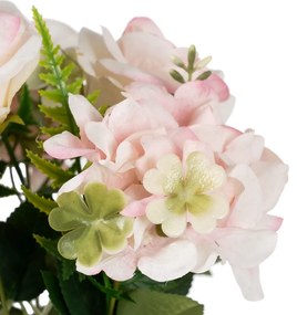 Umelá kvetina (výška 43 cm) Roses – Ixia
