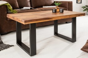 Konferenčný stolík Iron Craft 100cm Sheesham 45mm