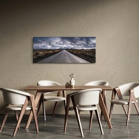 Obraz cesty v púšti (120x50 cm)