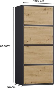 Komoda Alma 50 cm - výber z 3 prevedení