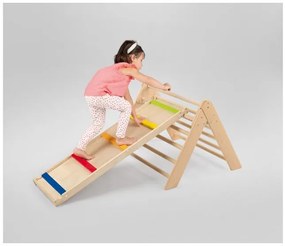 Playtive Rebrík a kĺzačka 2 v 1 + Lezecký trojuholník  (800008227)