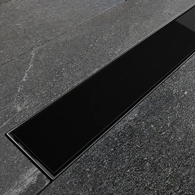 Besco Odtokový žľab VIRGO BLACK 90 (farba:čierna)