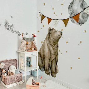 Samolepka do detskej izby pán medveď
