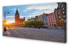 Obraz na plátne Gdańsk Staré mesto východ 120x60 cm