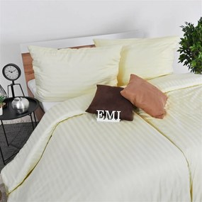 Obliečky damaškové krémové EMI: Vankúš 70x90