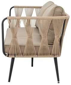 Béžová záhradná pohovka Pavone – Bloomingville