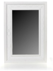 Dekorstudio Zrkadlo v drevenom ráme 60x84,5cm - biele