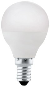 EGLO LED mini žiarovka, E14, P45, 4W, 320lm, neutrálna biela