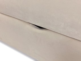 Moderná box spring posteľ Angela 180x200, sivá