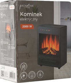 ELEKTRICKÝ KRB – IMITÁCIA PLAMEŇA – 29,2 x 15,8 x 38,7 CM – 2000 W