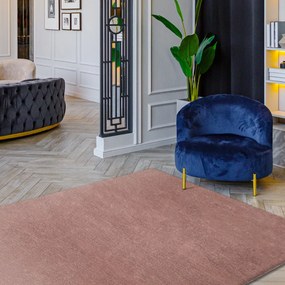 Dywany Łuszczów, Kusový koberec Visco Rabbit Pink 8, 120x170, ružová, detská izba