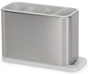 Kovový odkvapkávač na príbory v striebornej farbe Surface – Joseph Joseph