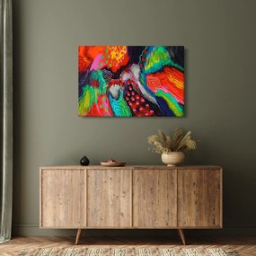 Obraz abstraktné - farby (90x60 cm)