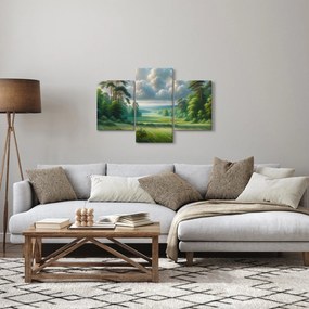 Obraz - Zelená krajina (90x60 cm)