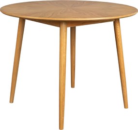 WL-Living Fabio okruhlý jedálenský stôl - Drevo, 120 cm