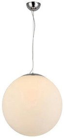 AZZARDO AZ1329 DECOline WHITE BALL 50 stropné závesné svietidlo 1xE27 40W IP20 biela