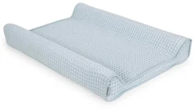 Poťah na prebaľovaciu podložku Waffle Line (50x70) Mist Blue