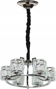 Lampa Estrela 60158/6 Elegantné sklenené tienidlá
