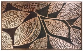B-line Rohožka guma Listy – na von aj na doma - 45x75 cm
