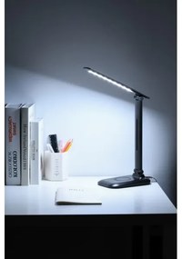 Immax 09106L - LED stmievateľná stolná lampa s bezdrôtovým nabíjaním QI LUMI LED/7W/230V čierna