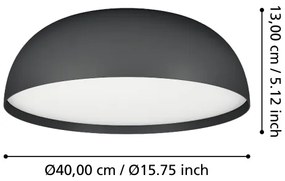 Eglo 900406 - LED RGBW Stmievateľné stropné svietidlo TOLLOS-Z 3xLED/7,5W/230V