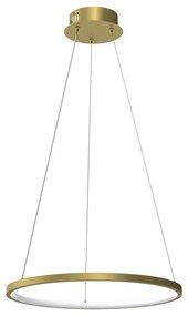 LED Luster na lanku ROTONDA LED/27W/230V zlatá