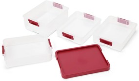 Stohovateľné dózy na udržiavanie čerstvosti