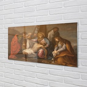 Obraz na akrylátovom skle Ježiša ukrižovali 125x50 cm