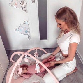 Nálepky okolo dverí - Sivé medvede I.