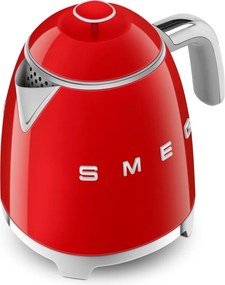 Červená rýchlovarná kanvica z nehrdzavejúcej ocele 800 ml Retro Style – SMEG