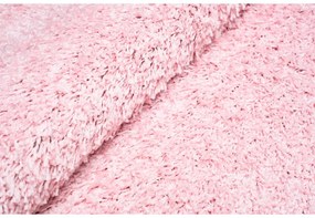 DECOREUM Koberec svetlo ružový 6365A TOKYO GCU Rozmery: šírka 60 cm  cm