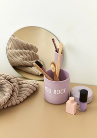 DESIGN LETTERS Porcelánový hrnček You Rock Lavender 300 ml