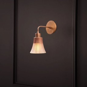 Nástenné svietidlo v medenej farbe ø 13 cm Foca – Opviq lights