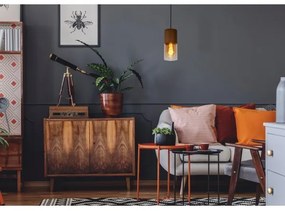 Lucide 74410/01/62 - Luster na lanku ZINO 1xE27/60W/230V hnedá