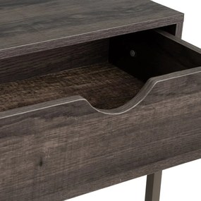 Hnedý konzolový stolík 30x80 cm – Casa Selección