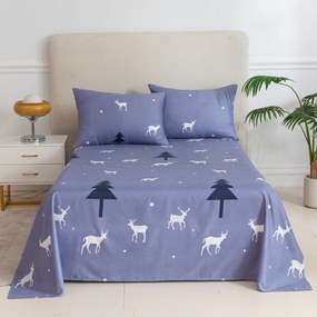 Plachta a obliečka na vankúš DEER AND TREE Rozmer: 50 x 70 cm | 140 x 240 cm