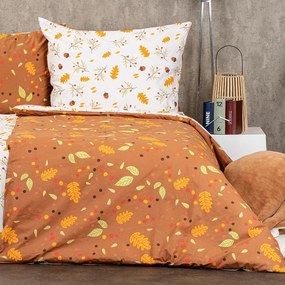 4Home Bavlnené obliečky Jeseň, 220 x 200 cm, 2 ks 70 x 90 cm