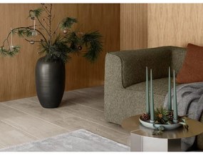 Sivá deka s prímesou vlny 145x200 cm Ahwi – Blomus