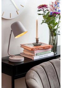 Sivá stolová lampa (výška 38,5 cm) Encantar – Leitmotiv