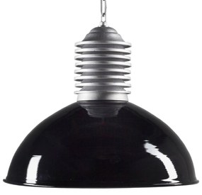 Vonkajšia závesná lampa Carla hliník/čierna