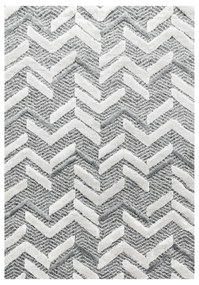 Ayyildiz Kusový koberec PISA 4705, Sivá Rozmer koberca: 80 x 150 cm