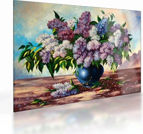 Sklenený obraz - Kytica orgovánu (70x50 cm)